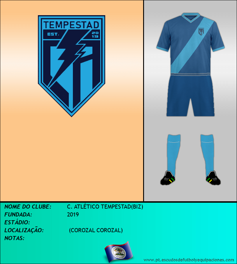 Escudo de C. ATLÉTICO TEMPESTAD(BIZ)