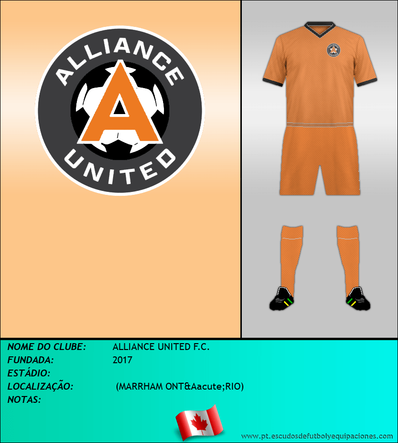 Escudo de ALLIANCE UNITED F.C.