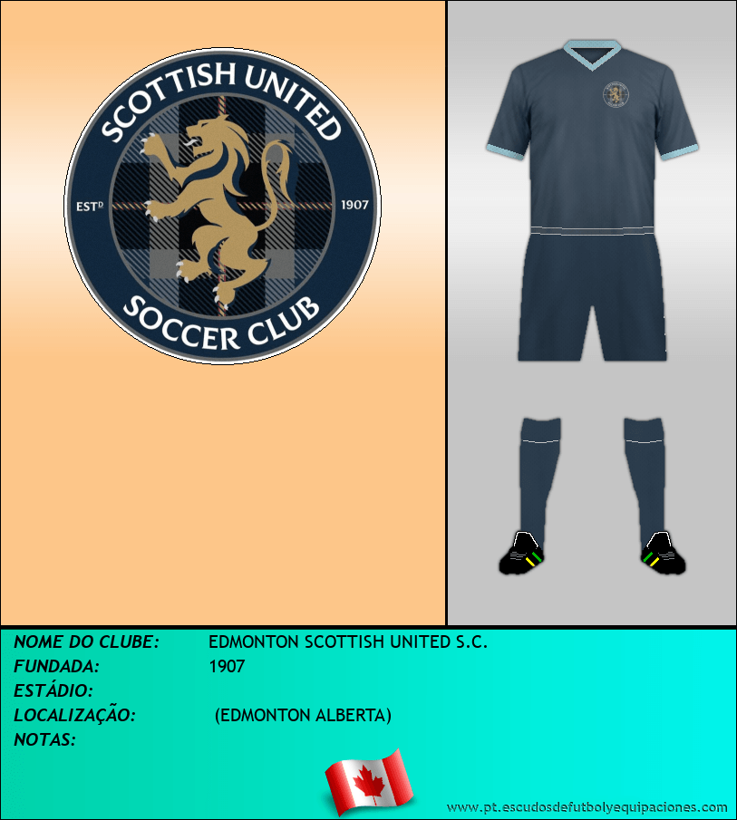 Escudo de EDMONTON SCOTTISH UNITED S.C.
