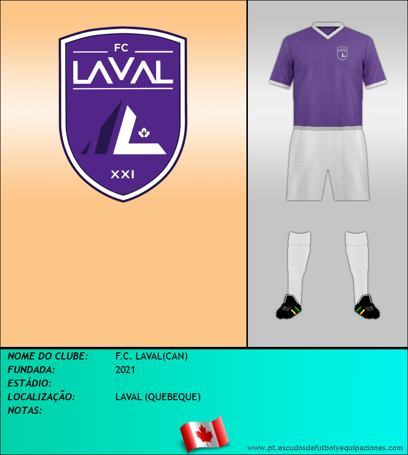Escudo de F.C. LAVAL(CAN)