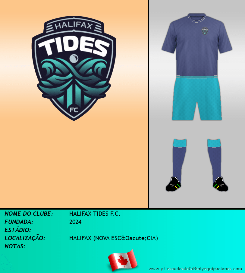 Escudo de HALIFAX TIDES F.C.