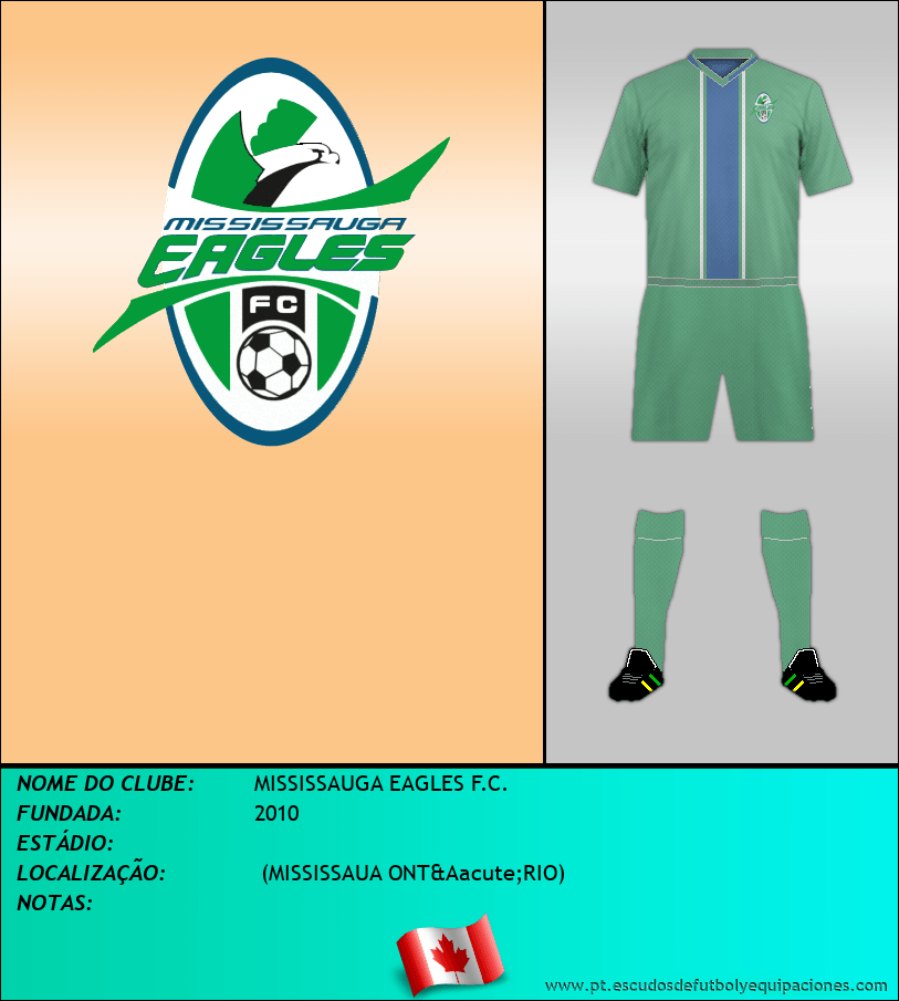 Escudo de MISSISSAUGA EAGLES F.C.