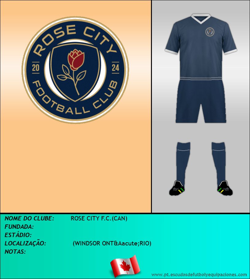Escudo de ROSE CITY F.C.(CAN)