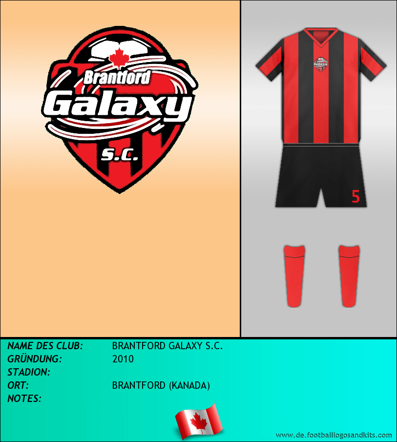 Logo BRANTFORD GALAXY S.C.