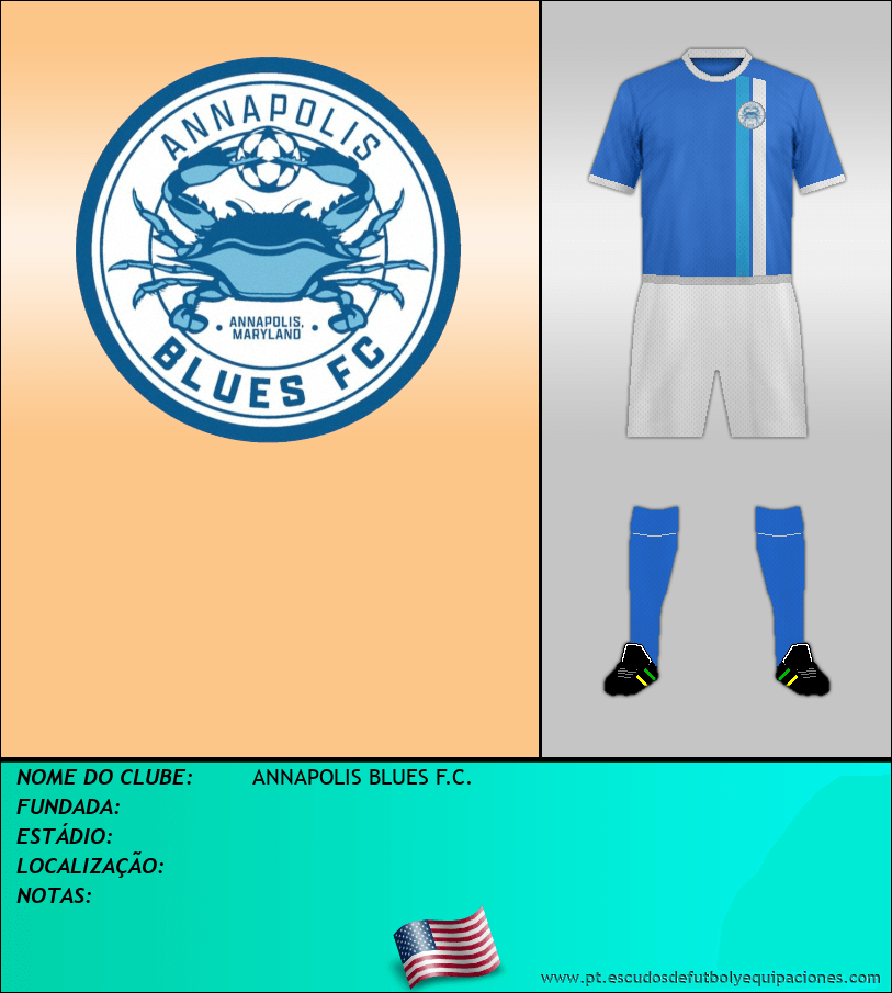 Escudo de ANNAPOLIS BLUES F.C.