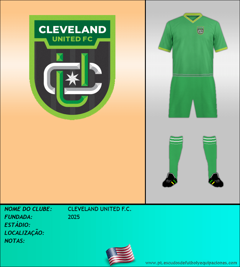 Escudo de CLEVELAND UNITED F.C.