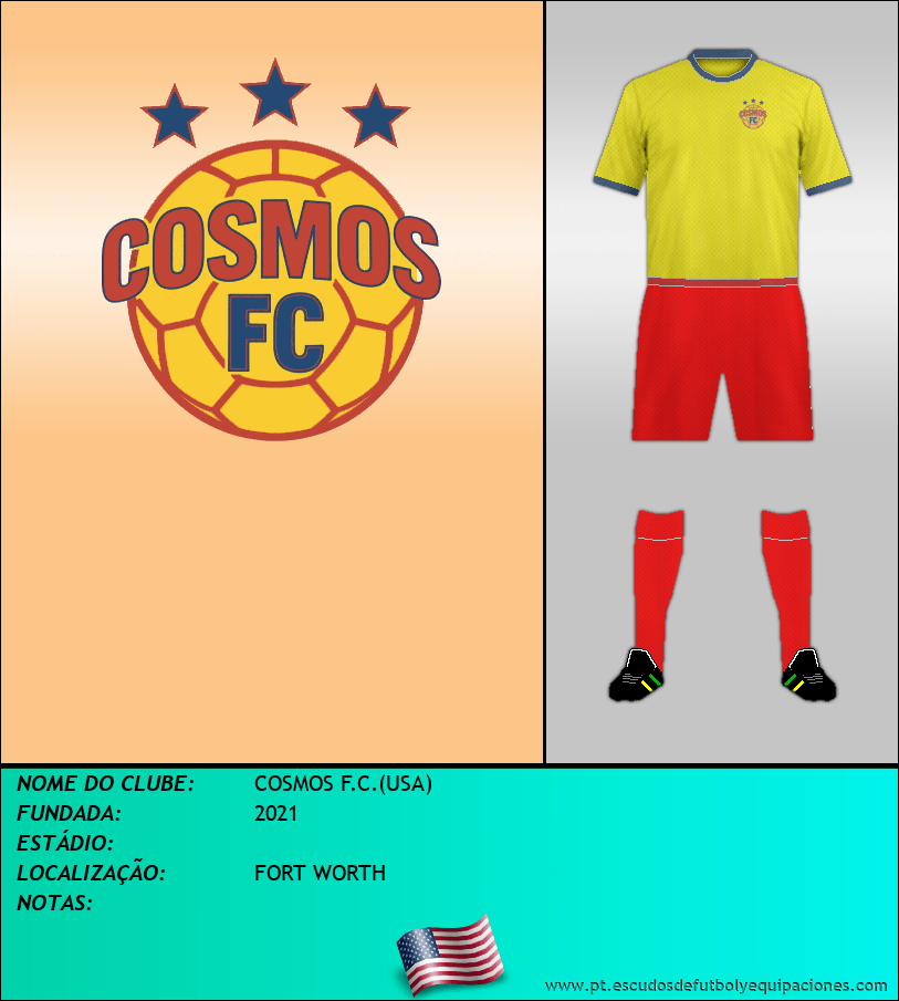 Escudo de COSMOS F.C.(USA)
