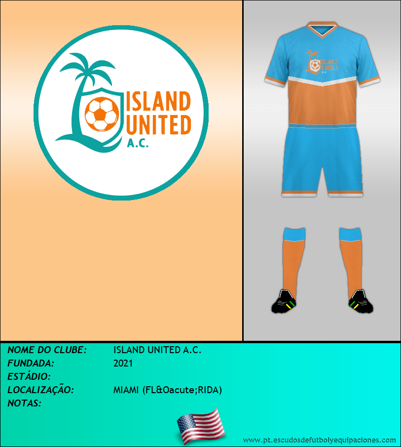 Escudo de ISLAND UNITED A.C.