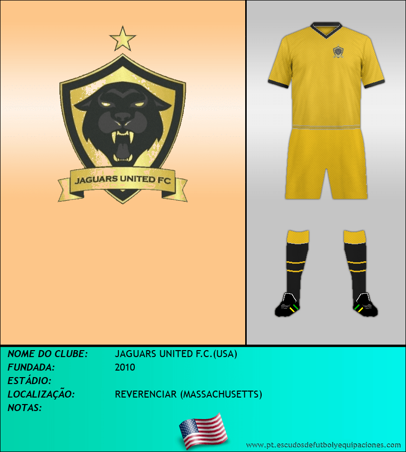 Escudo de JAGUARS UNITED F.C.(USA)