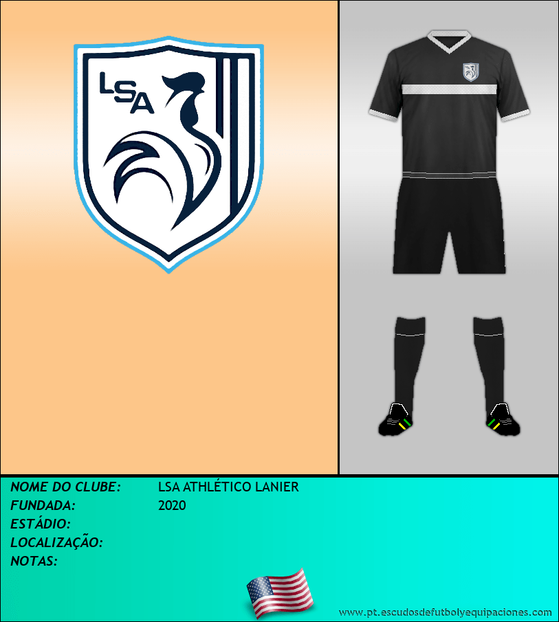 Escudo de LSA ATHLÉTICO LANIER
