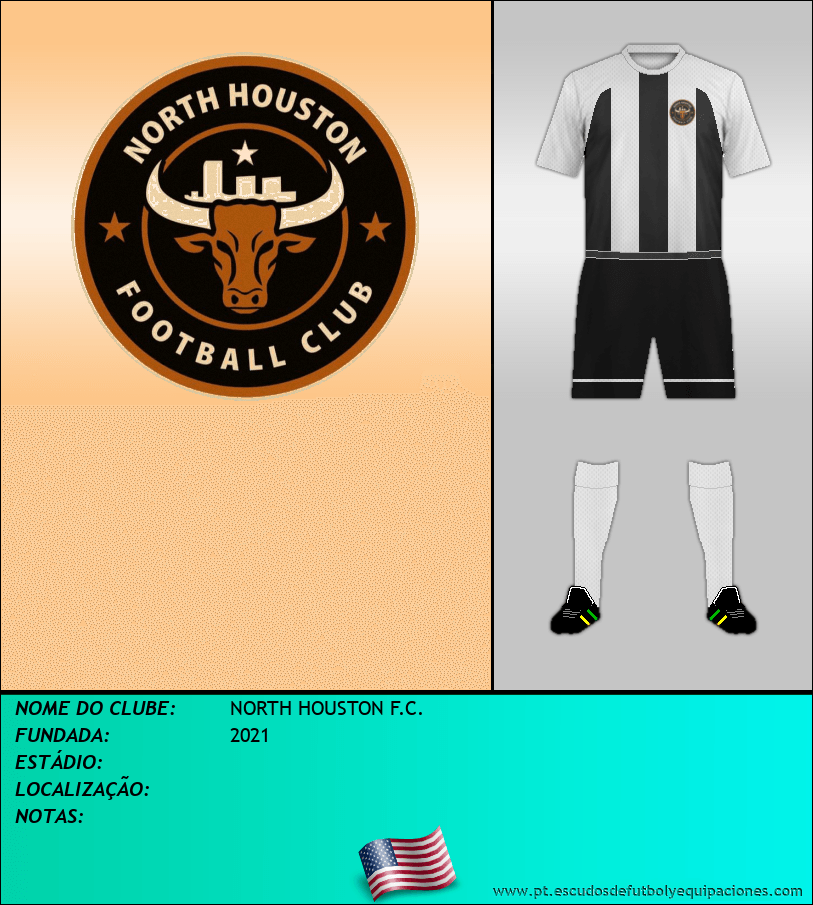Escudo de NORTH HOUSTON F.C.