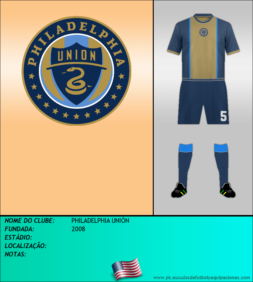 Escudo de PHILADELPHIA UNIÓN