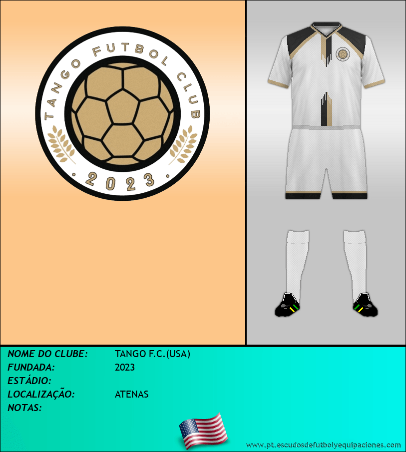 Escudo de TANGO F.C.(USA)
