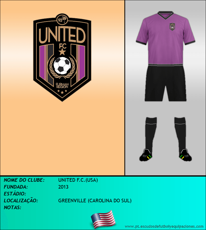 Escudo de UNITED F.C.(USA)