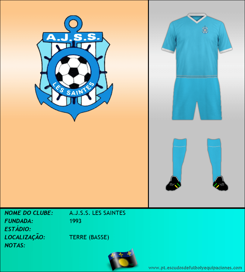 Escudo de A.J.S.S. LES SAINTES