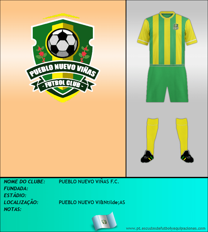 Escudo de PUEBLO NUEVO VIÑAS F.C.