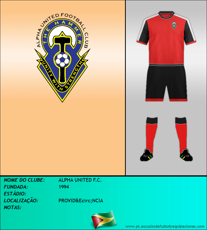 Escudo de ALPHA UNITED F.C.