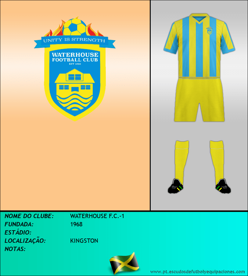 Escudo de WATERHOUSE F.C.-1
