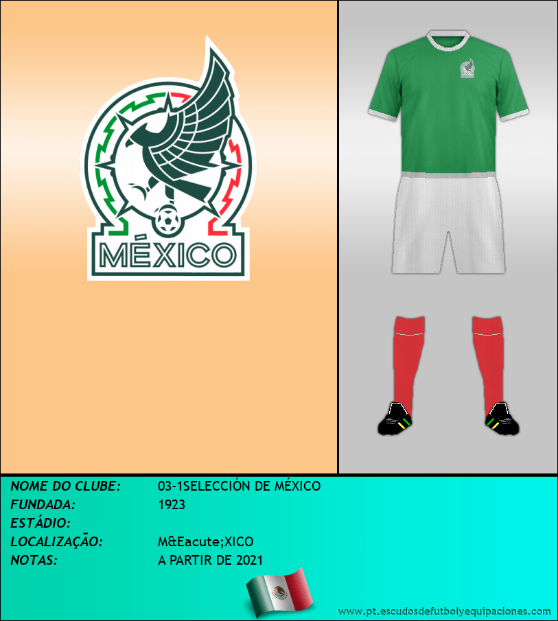 Escudo de 03-1SELECCIÓN DE MÉXICO