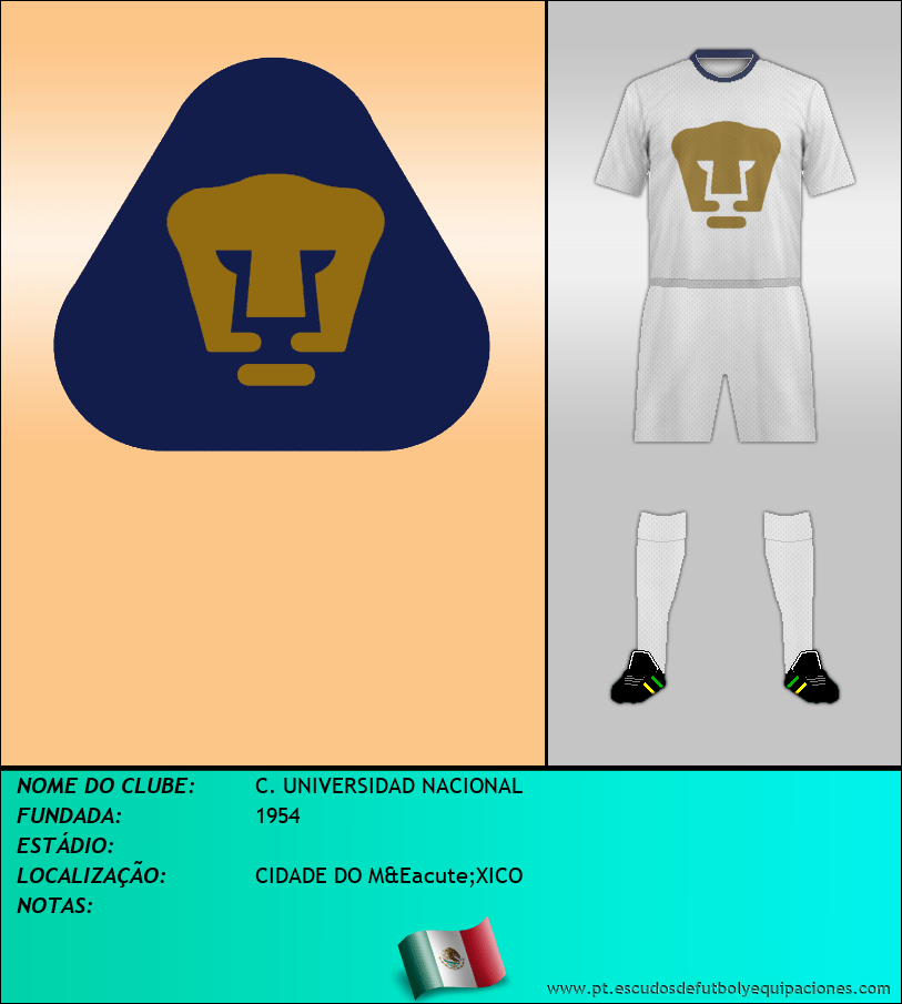 Escudo de C. UNIVERSIDAD NACIONAL