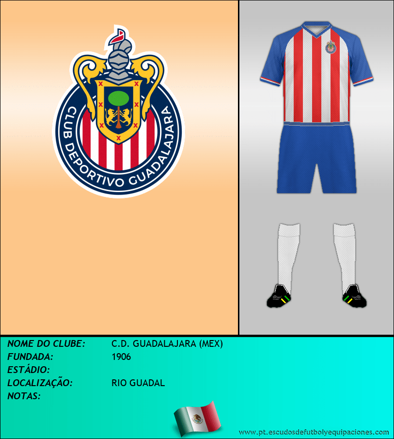 Escudo de C.D. GUADALAJARA (MEX)