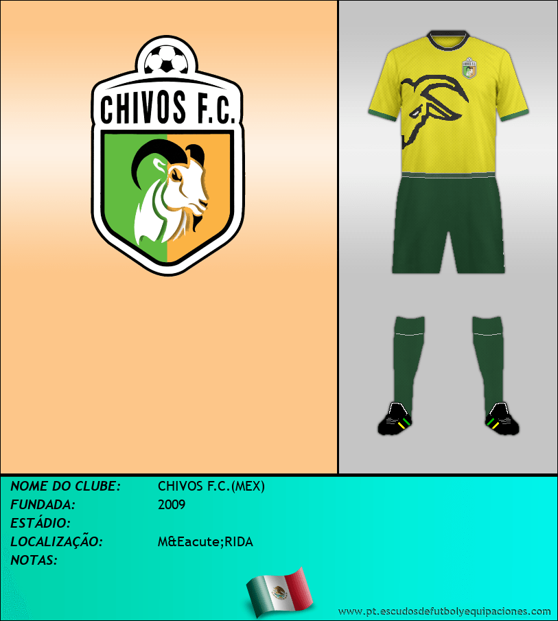 Escudo de CHIVOS F.C.(MEX)