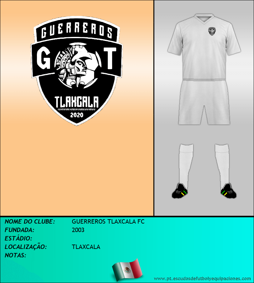Escudo de GUERREROS TLAXCALA FC