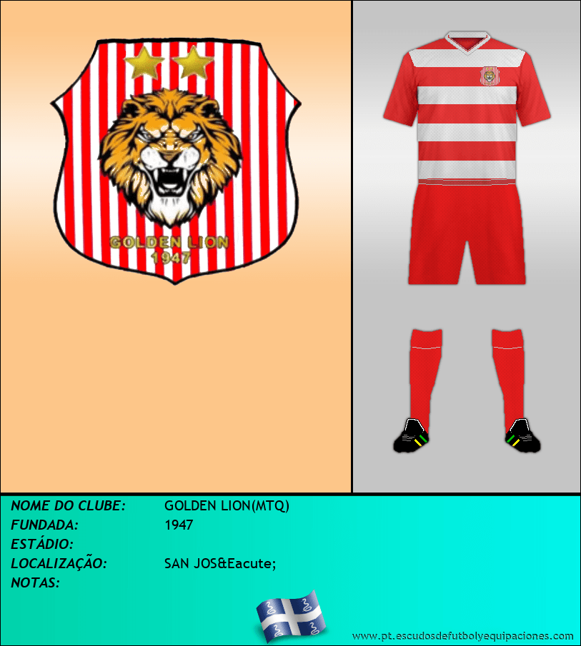 Escudo de GOLDEN LION(MTQ)