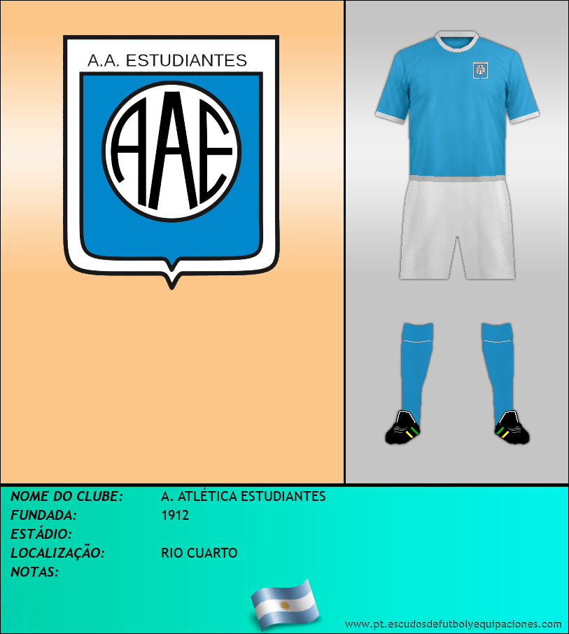 Escudo de A. ATLÉTICA ESTUDIANTES