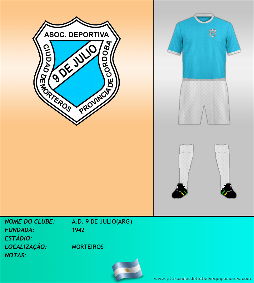 Escudo de A.D. 9 DE JULIO(ARG)