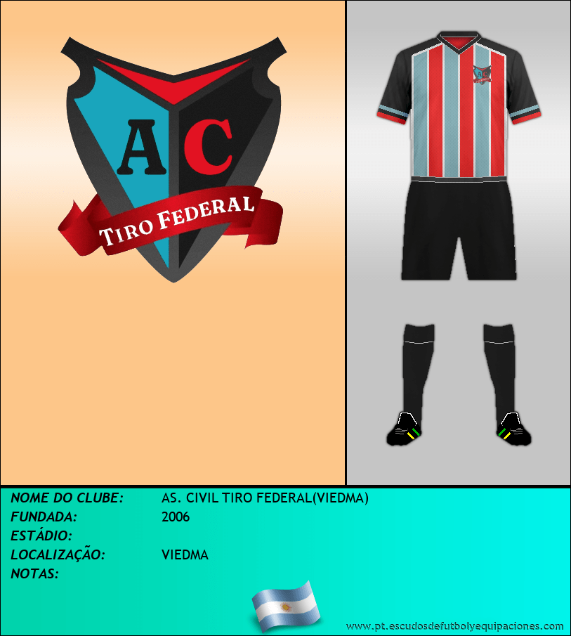 Escudo de AS. CIVIL TIRO FEDERAL(VIEDMA)