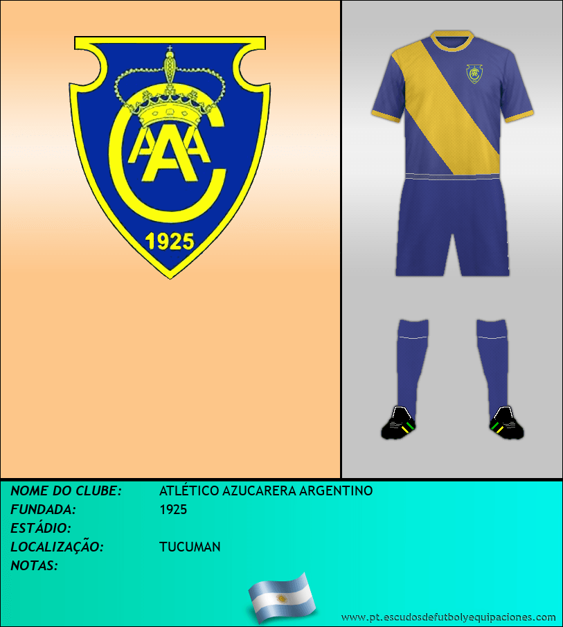 Escudo de ATLÉTICO AZUCARERA ARGENTINO