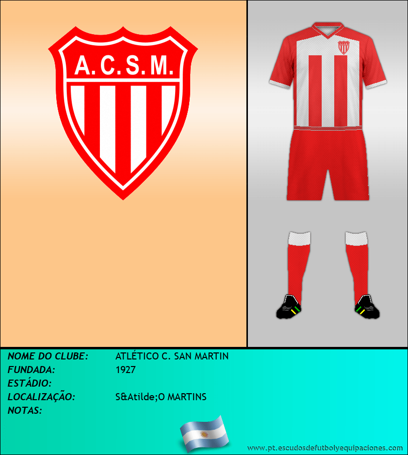 Escudo de ATLÉTICO C. SAN MARTIN