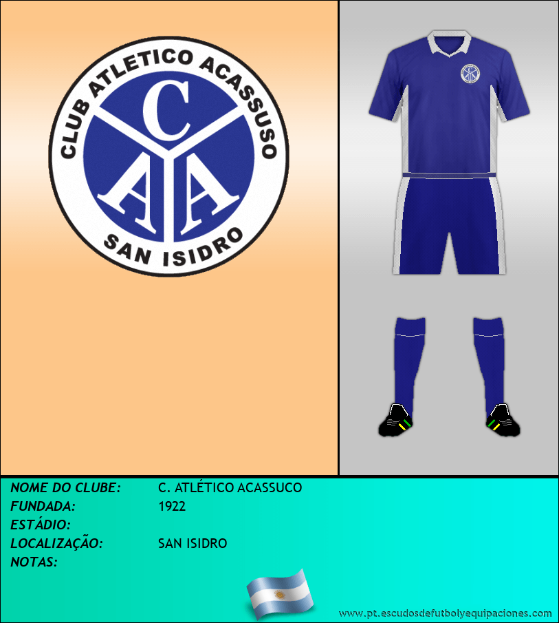 Escudo de C. ATLÉTICO ACASSUCO