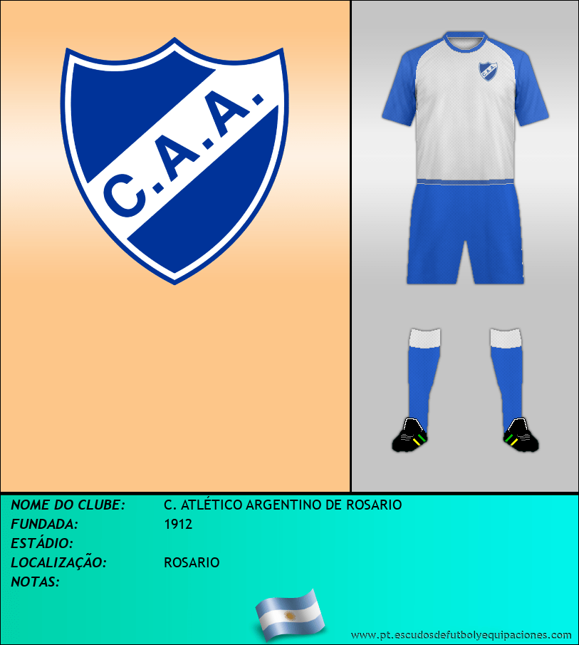 Escudo de C. ATLÉTICO ARGENTINO DE ROSARIO