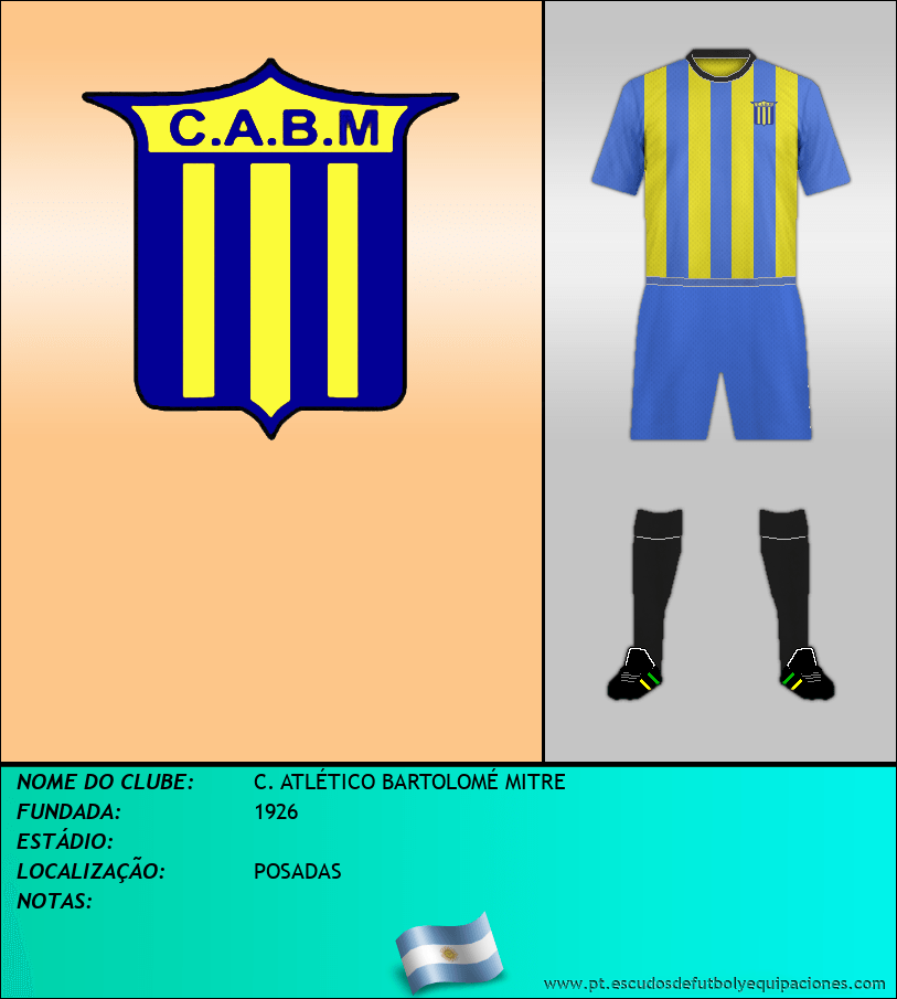Escudo de C. ATLÉTICO BARTOLOMÉ MITRE