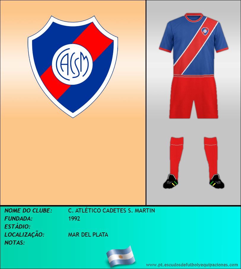 Escudo de C. ATLÉTICO CADETES S. MARTIN