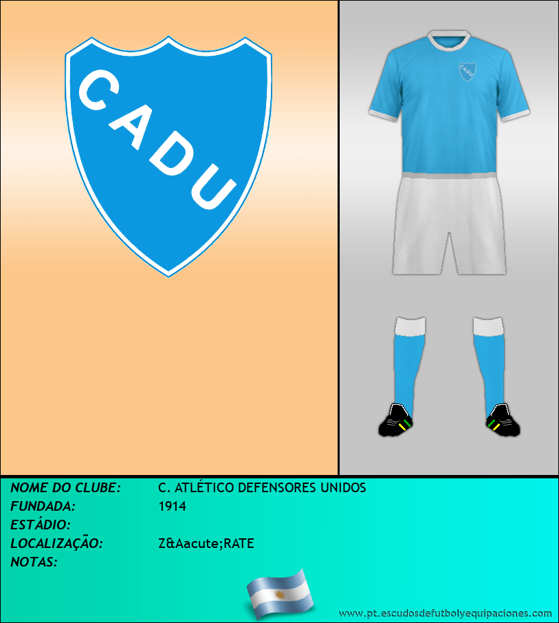 Escudo de C. ATLÉTICO DEFENSORES UNIDOS