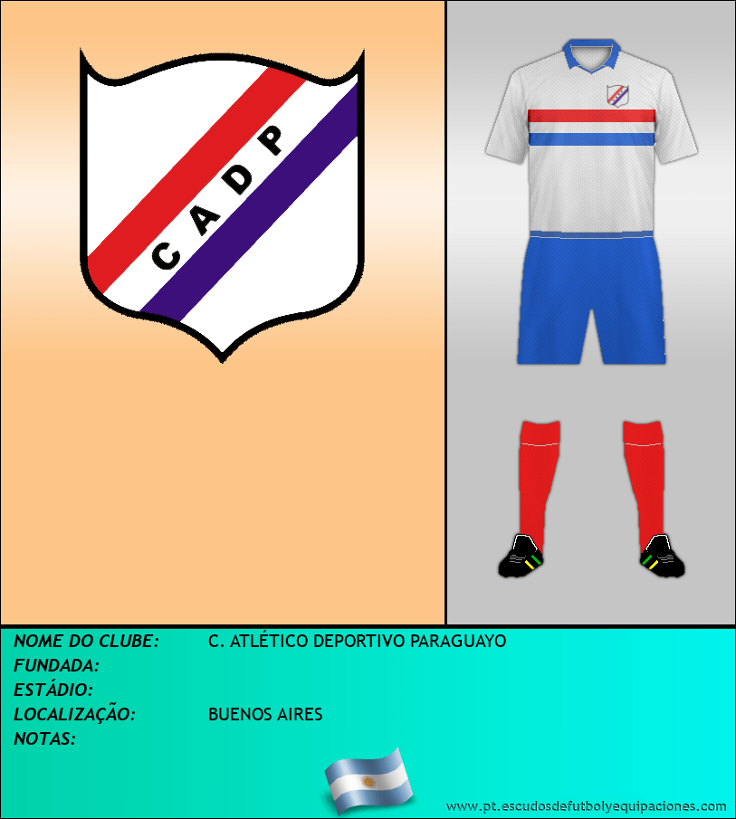 Escudo de C. ATLÉTICO DEPORTIVO PARAGUAYO
