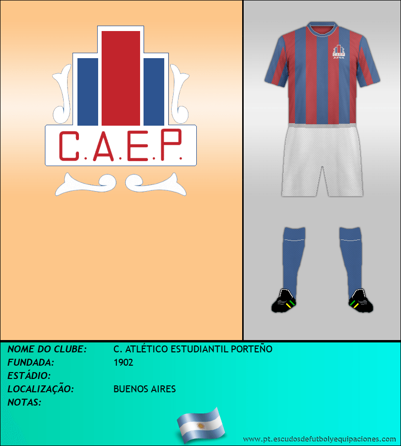 Escudo de C. ATLÉTICO ESTUDIANTIL PORTEÑO