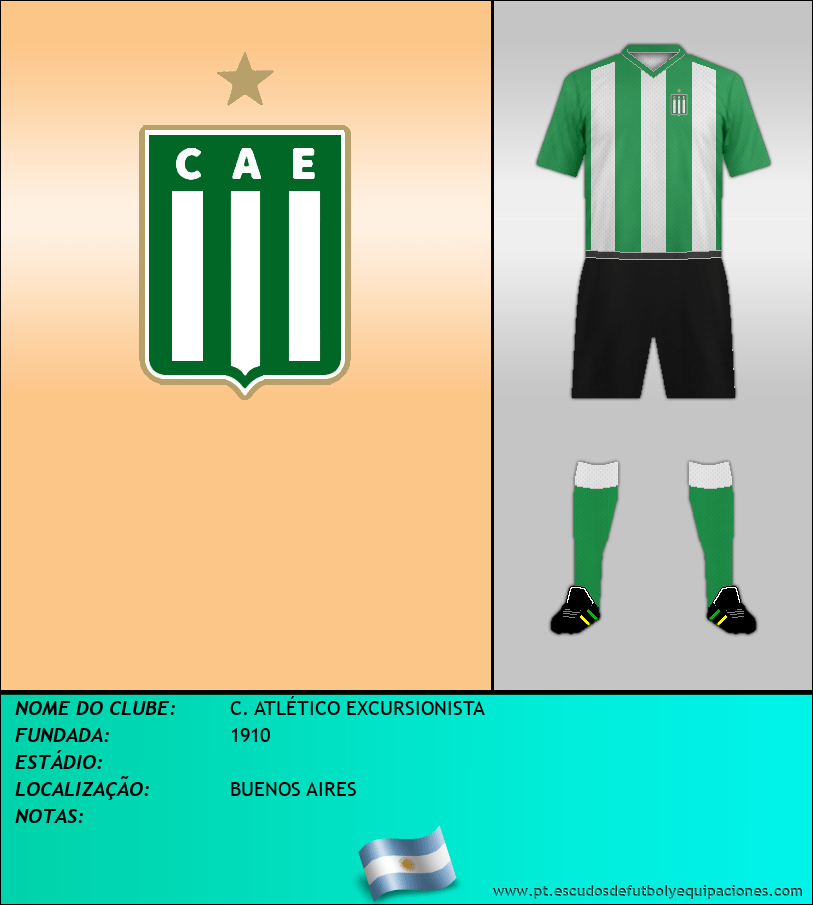 Escudo de C. ATLÉTICO EXCURSIONISTA