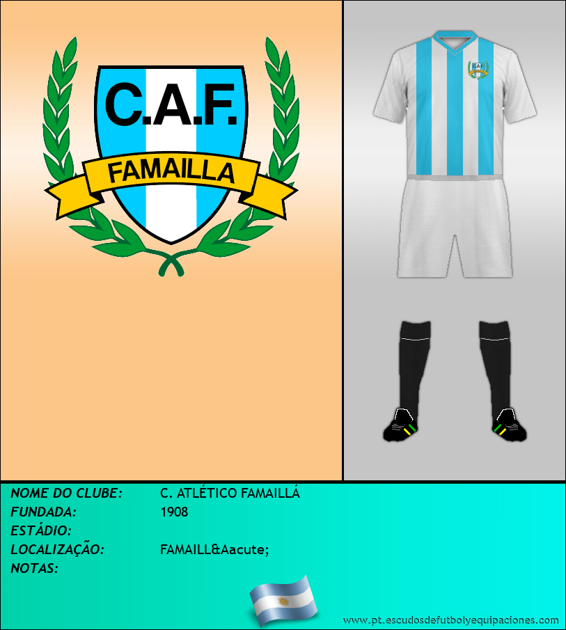 Escudo de C. ATLÉTICO FAMAILLÁ