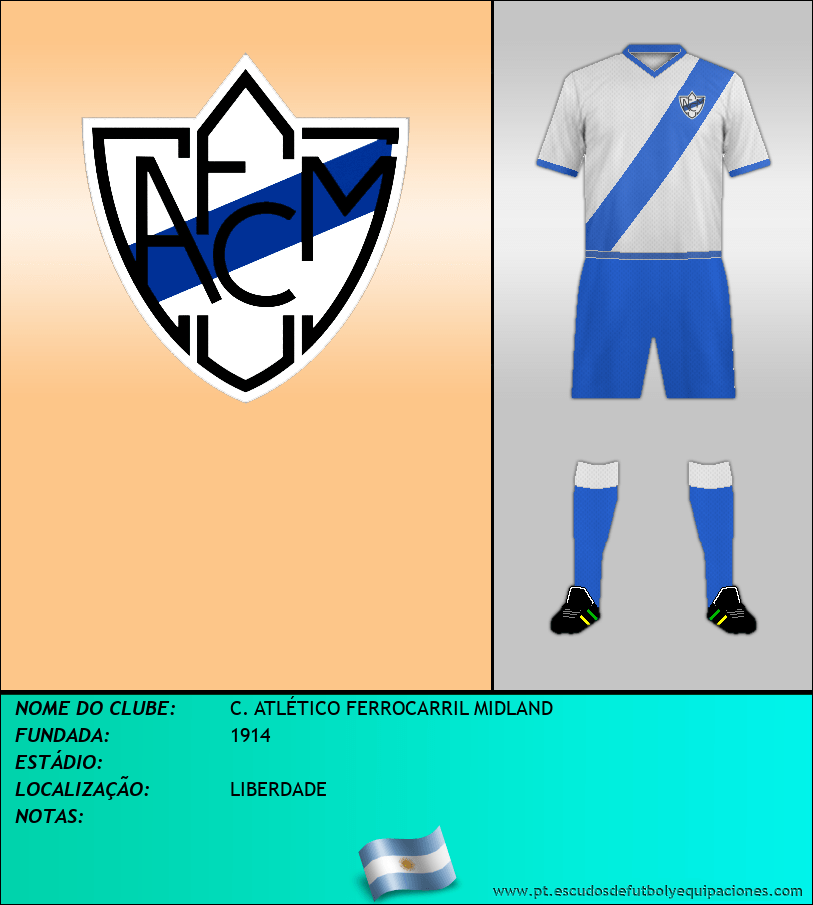 Escudo de C. ATLÉTICO FERROCARRIL MIDLAND