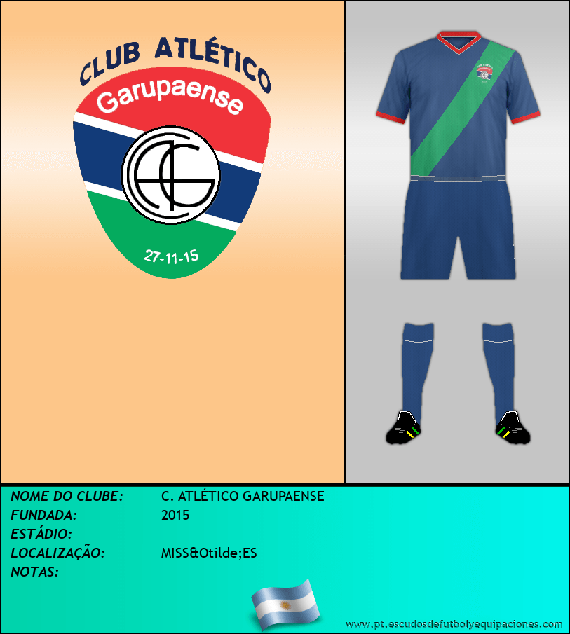Escudo de C. ATLÉTICO GARUPAENSE
