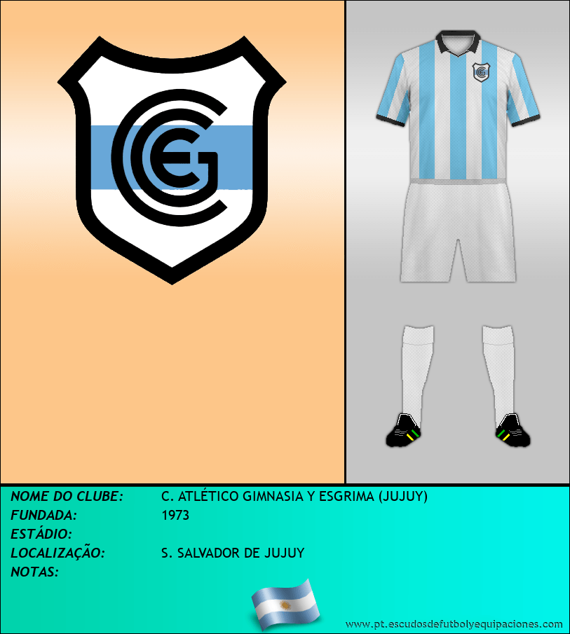 Escudo de C. ATLÉTICO GIMNASIA Y ESGRIMA (JUJUY)