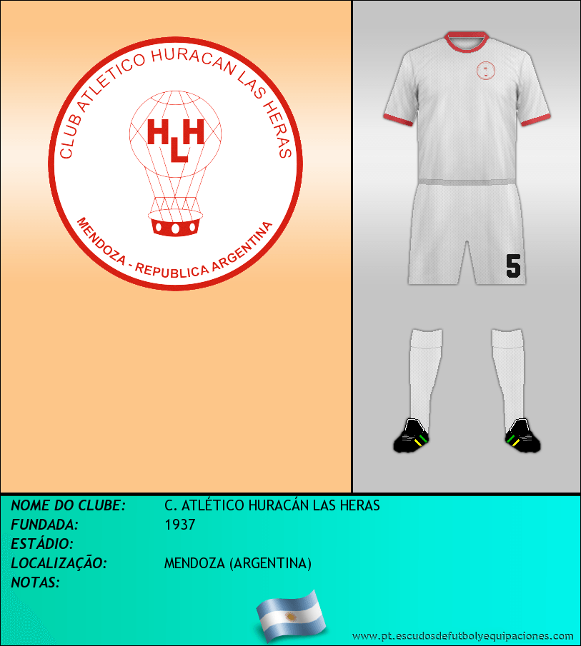 Escudo de C. ATLÉTICO HURACÁN LAS HERAS