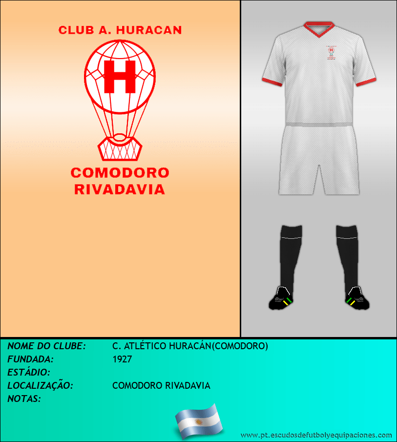 Escudo de C. ATLÉTICO HURACÁN(COMODORO)