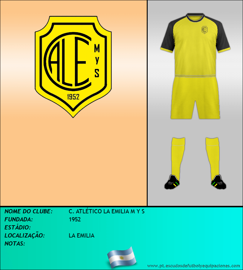 Escudo de C. ATLÉTICO LA EMILIA M Y S