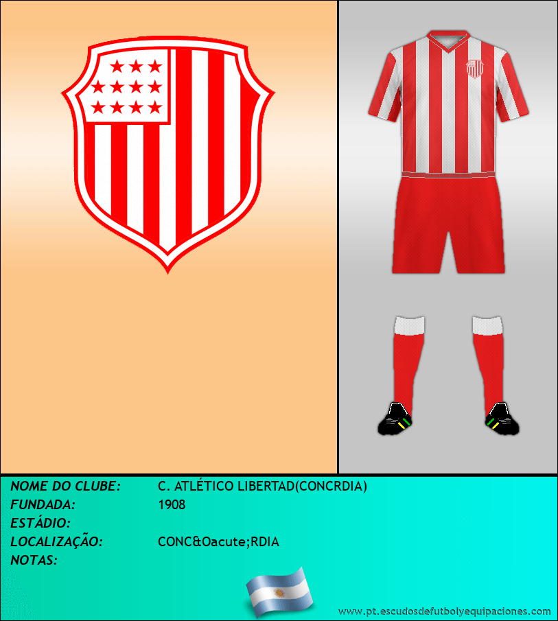 Escudo de C. ATLÉTICO LIBERTAD(CONCRDIA)