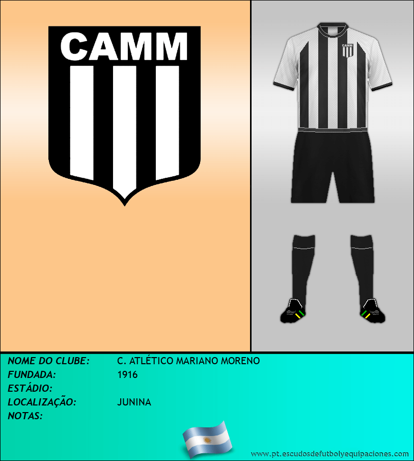 Escudo de C. ATLÉTICO MARIANO MORENO